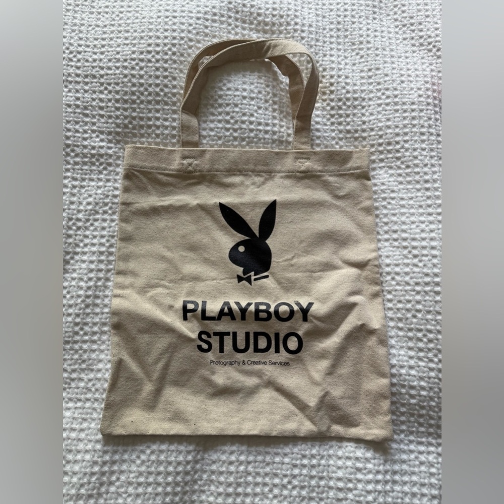 PLAYBOY Canvas Tote Bag